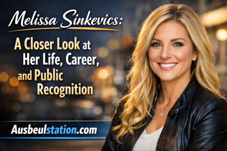 Melissa Sinkevics: A Closer Look at Her Life, Career, and Public Recognition