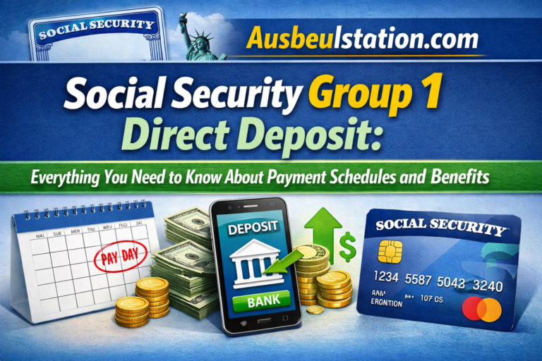 Social Security Group 1 Direct Deposit: Everything You Need to Know About Payment Schedules and Benefits