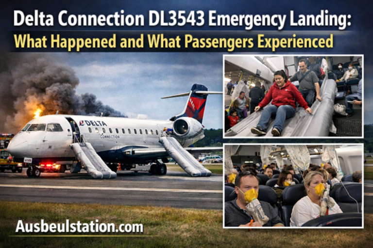 Delta Connection DL3543 Emergency Landing: What Happened and What Passengers Experienced