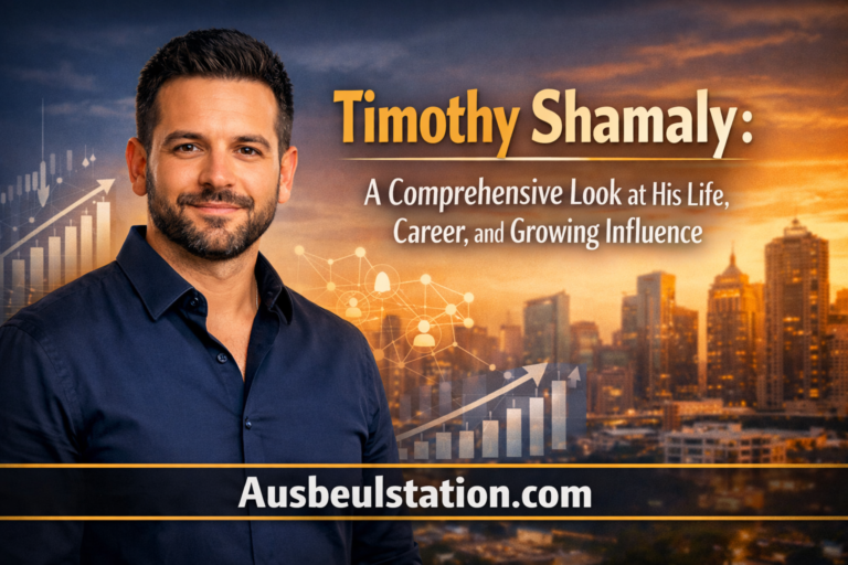 Timothy Shamaly: A Comprehensive Look at His Life, Career, and Growing Influence