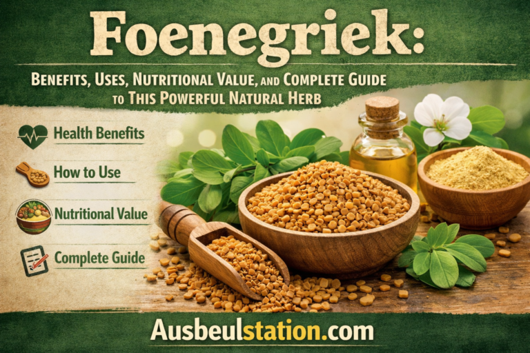 Foenegriek: Benefits, Uses, Nutritional Value, and Complete Guide to This Powerful Natural Herb
