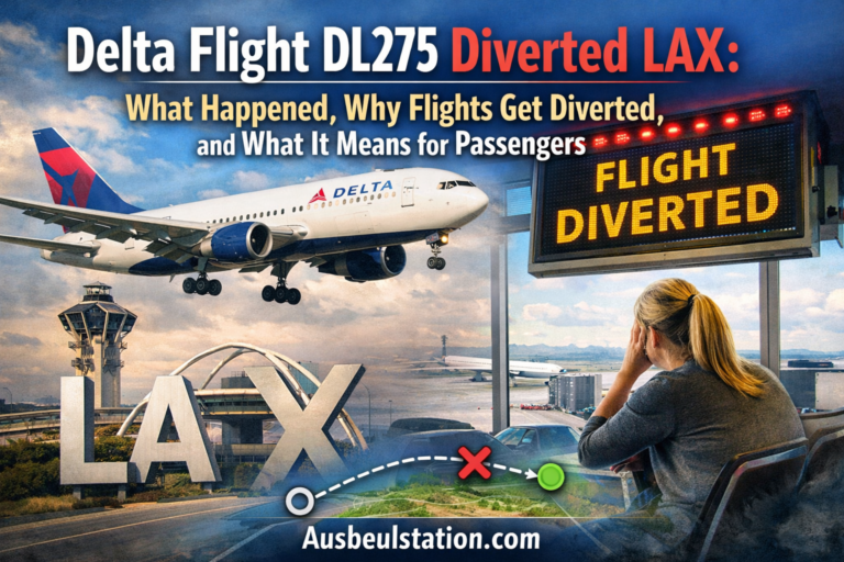 Delta Flight DL275 Diverted LAX: What Happened, Why Flights Get Diverted, and What It Means for Passengers