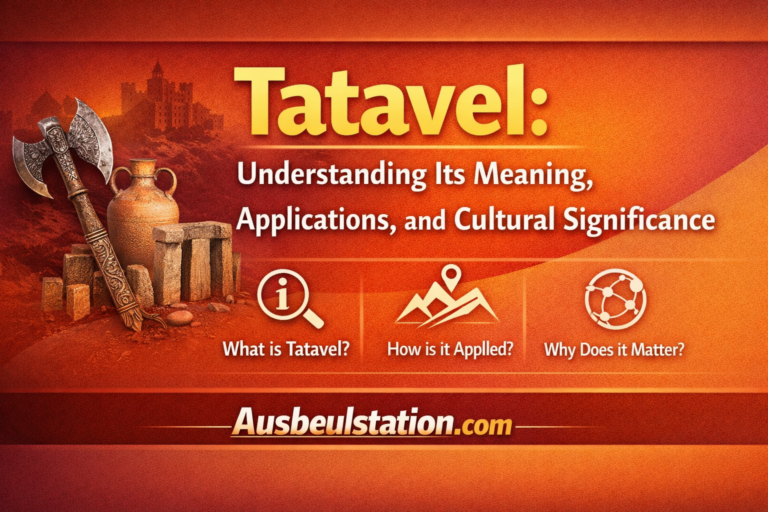 Tatavel: Understanding Its Meaning, Applications, and Cultural Significance