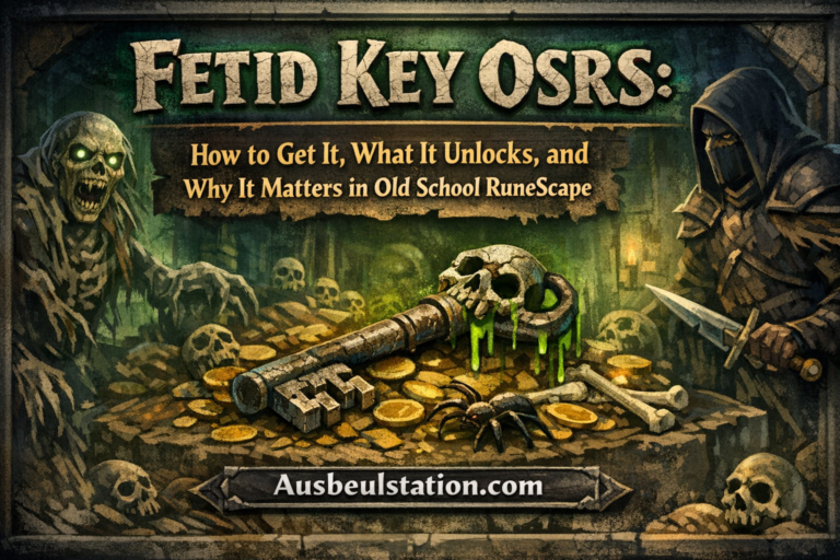 Fetid Key OSRS: How to Get It, What It Unlocks, and Why It Matters in Old School RuneScape