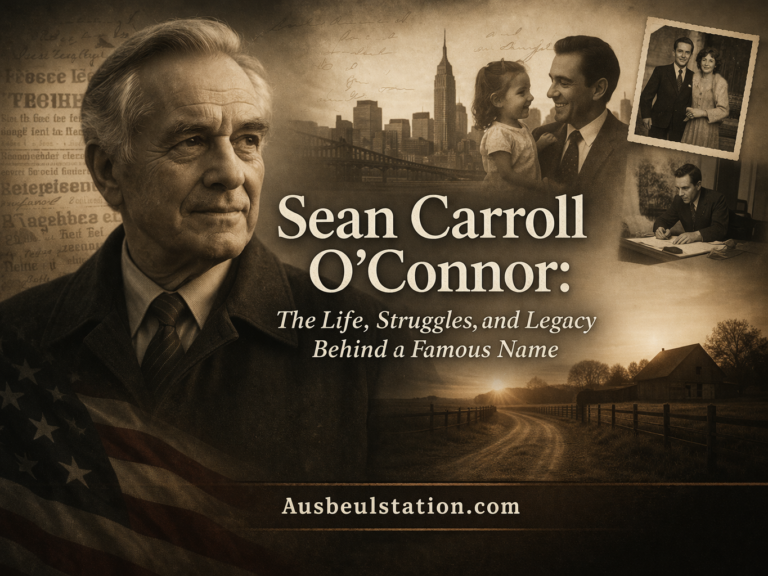 Sean Carroll O’Connor: The Life, Struggles, and Legacy Behind a Famous Name