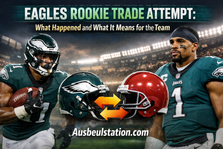 Eagles Rookie Trade Attempt: What Happened and What It Means for the Team